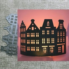 House Metal Cutting Dies Scrapbook Album Paper Card Embossing Stencil Template