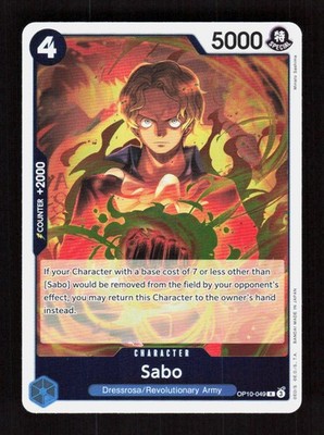 Sabo Foil OP10-049 Royal Blood R NM