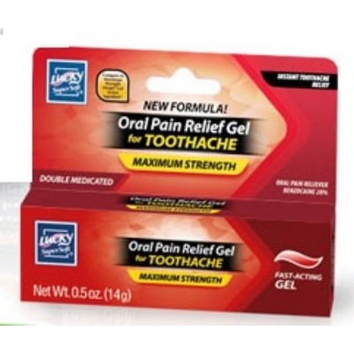 24x Lucky Oral Gel New Sealed Personal Care Lot Pack 0.5oz