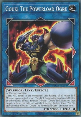 Gouki The Powerload Ogre - ETCO-EN053 - Common - 1st Edition - Heavily Played
