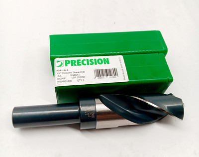 Precision 3/4'' Reduced Shank Drill R581.1/4 6000061 HSS Bright/ST