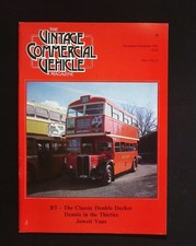 The Vintage Commercial Vehicle Magazine Vol 3 No.11 Nov/Dec 1987 Double Decker