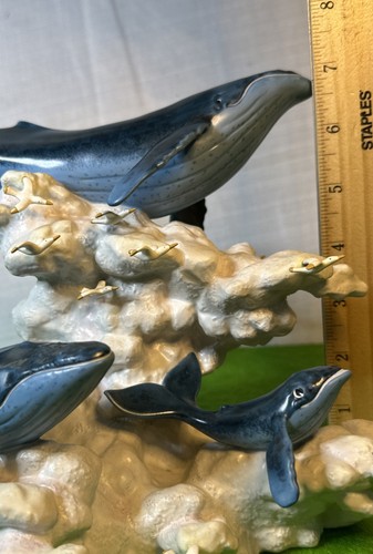 WDCC Disney Classics Fantasia Whales "Soaring in the Clouds" 2000 LTD Ed w/ COA - Picture 12 of 20
