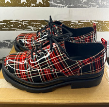 Jessica Simpson Women s Plaid Lace-Up Oxford ...