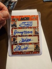 2025 Leaf Flash QUAD Auto Emmitt Smith  Dickerson Davis 1/1 ! Red Superfractor 