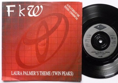 FKW Laura Palmer's Theme Twin Peaks Master Edit 7'' PWL PWL313 EX/EX 1994 pict...
