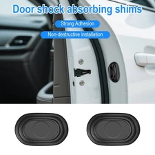 10X Car Door Anti-Shock Silicone Pad Shock-Absorbing Gasket Thicken Accessories