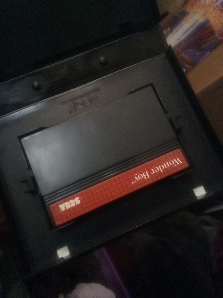 Wonder Boy The Mega Cartridge No Manual Sega Master System 1987 Free Shipping - Image 3 of 3
