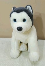 Ty Beanie Buddies Collection 1999 Nanook Husky Dog Blue Eye Stuffed Plush 11