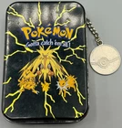 Vintage Nintendo Pokemon Mini Coin Tin W/ Pokeball Keychain Authentic Pikachu