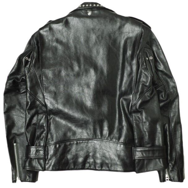 sacai x schott 22AW Leather Studs Blouson double riders sacai x schott 22AW Leather Studs Blouson double riders