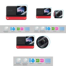 Host Tempered Film 4K Wide-angle Lens Tempered Glass Film For Insta360 ONE RS/R