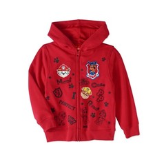 Paw Patrol Zipper Front Hoodie Sweat Shirt Boy Size 6