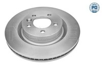 2X Meyle 53-83 521 0004/PD Bremsscheibe FüR Land Rover