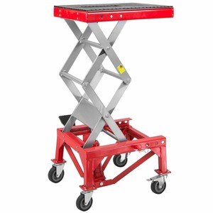 Motorcycle-Dirt-Bike-ATV-Scissor-Jack-Lifts-Hoist-Mini-Crank-Hydraulic-Operated