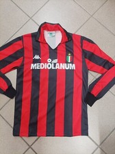 Maglia Milan 1988-89 #10 GULLIT originale dell'epoca Kappa Mediolanum M