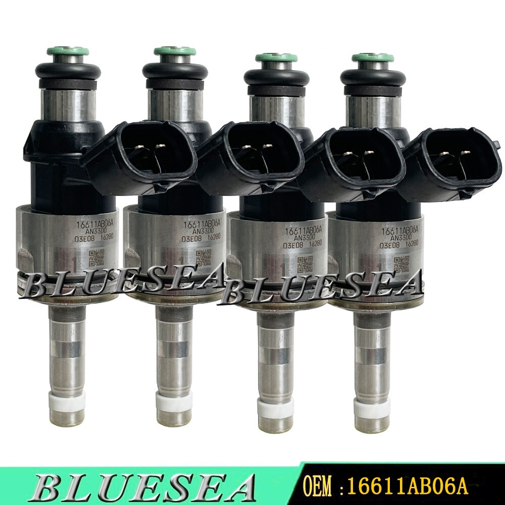 4PCS 16611AB06A Fuel Injectors For 2020-2023 Subaru Legacy2.5L