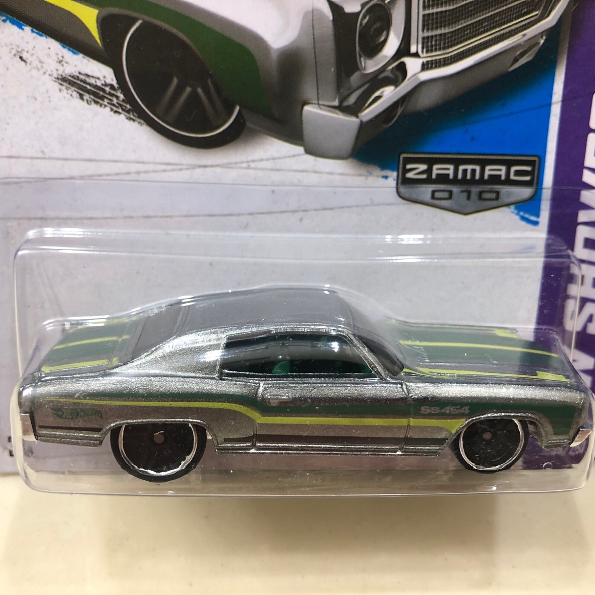 2013 HOT WHEELS 70 MONTE CARLO ZAMAC HW SHOWROOM SERIES WALMART