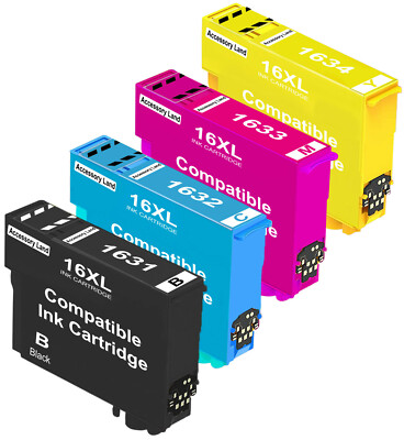 NICHT OEM 16XL 1631-1634 Tintenpatronen für Epson WF2010 WF2510 WF2530 WF2660 SET