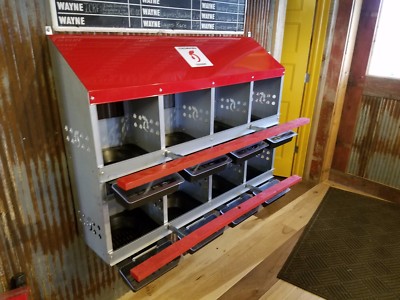 Duncan's 8 Hole Roll Out Hen Chicken Nest.Highest Quality. Thickest Metal - USA.