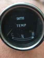  ANCIEN  MANOMETRE SMITHS. TEMPERATURE D'EAU NO : JAEGER , VEGLIA .  VINTAGE