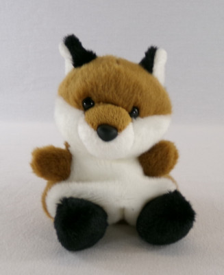 Aurora  Adorable Palm Pals Sly Fox Stuffed Animal - Pocket-Sized Play -EUC 2023