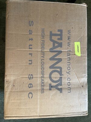 Tannoy Saturn S6C Dual Concentric Center Channel Speaker | eBay