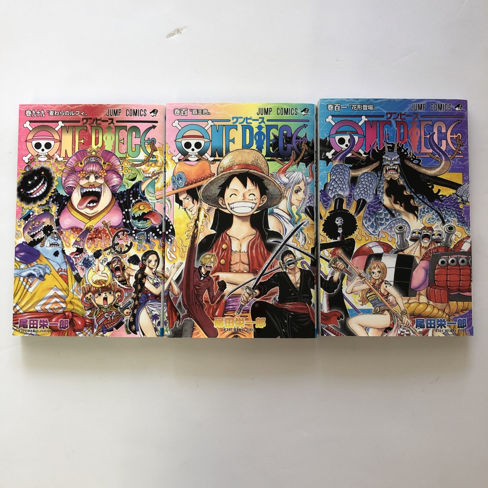 One Piece Volume 99 100 101 Special Set Eiichiro Oda Japanese Jump Comic Ebay