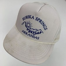 Eureka Springs Arkansas Trucker Ball Cap Hat Snapback