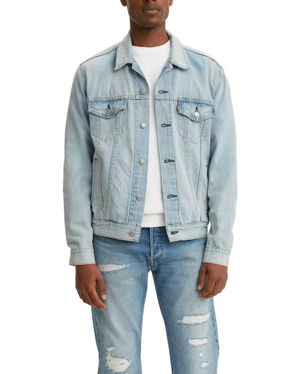 Levi's light wash denim cheap jacket