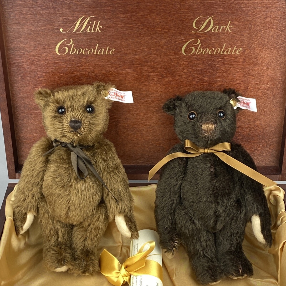 その他 STEIFF  TEDDYBEAR 2001 シュタイフSteiff 2001 テディベア ぬいぐるみ 白 (K-130337)