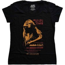 Image of Janis Joplin Madison Square Garden Short Sleeve Tee Black New