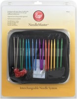 Needlemaster 40-piece Interchangeable Aluminum Knitting Set , New, Free Shipping Needlemaster 40-piece Interchangeable Aluminum Knitting Set , New, Free Shipping