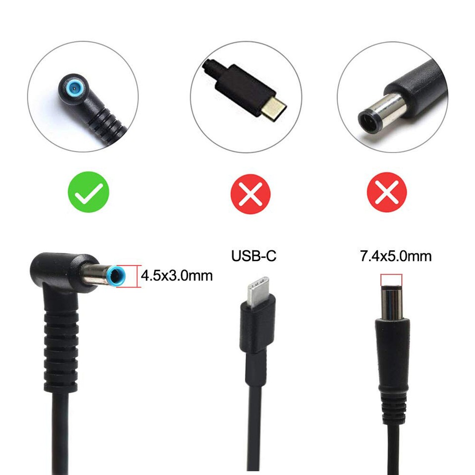 65W AC Adapter Laptop Charger For HP Probook 640 650 G2 430 440 450 G3 Notebook - Foto 13