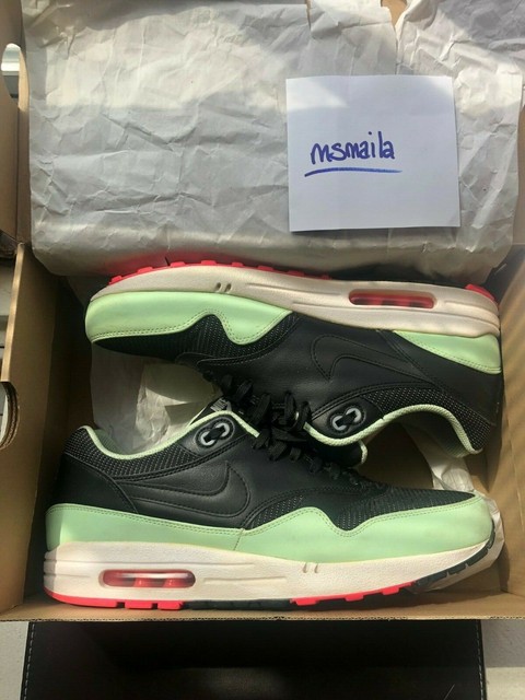 Nike Air Max 1 FB BLACK FRESH MINT GREEN PINK FLASH WHITE YEEZY 579920-066 Sz 11 | eBay