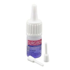 Surgibond Tissue Adhesive Glue 2.5ml bottle W/ Applicators Like Vetbond Medbond