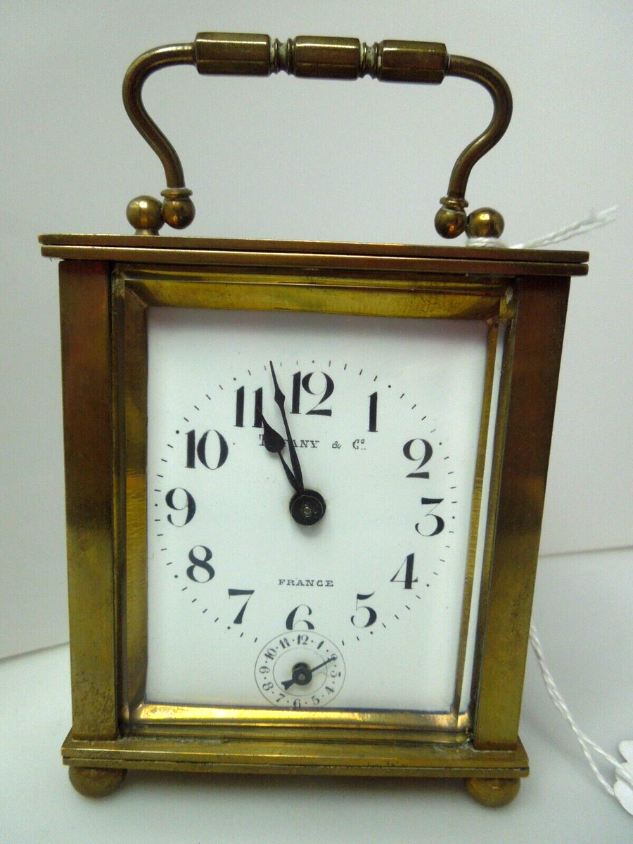 s374 Tiffany & Co. Grand Sonnerie Carriage Alarm Clock | eBay
