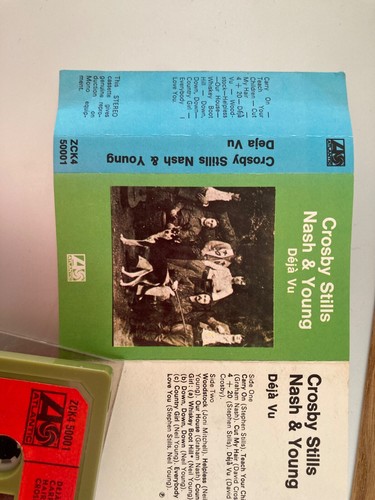C.S.N&Y “ DEJA VU “ RARE ORIG 1970 RED CASSTAPE “MOONDANCEGB UNTESTED UKPOSTONLY - Picture 2 of 20