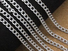 5meter / 4mm Stainless Steel DIY Long Necklace Link Chains Jewelry chain finding