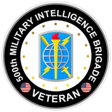 500th Military Intelligence Brigade Veteran Bumper Sticker Military Decal 5"