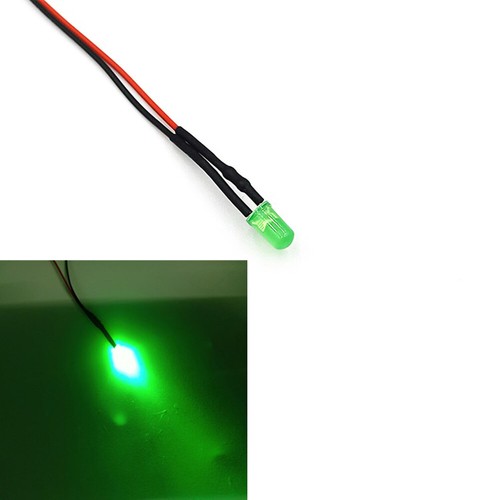 LED de 3mm con cable de 20cm 3V 6V 12V 24V 48V 110V 220V diodos luminosos LED decorativos diodos - Imagen 12 de 14