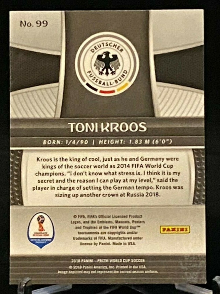 2018 Panini Prizm World Cup #99 Toni Kroos Germany | eBay