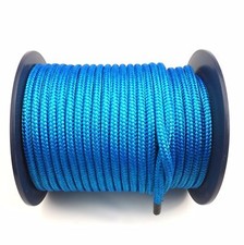 12mm Royal Blue Double Braid On Braid Polyester Rope x 25 Metres, Marine, Boats