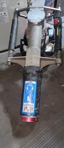 POLE-POST HAMMER  DRIVER by  CHRISTIE Engr. HONDA GX35 Four Cycle ENGINE  