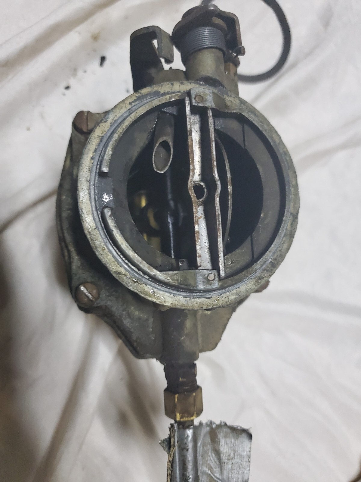 235 Chevy Carburetor With Oil Bath Air Cleaner Original Chevy Pickup