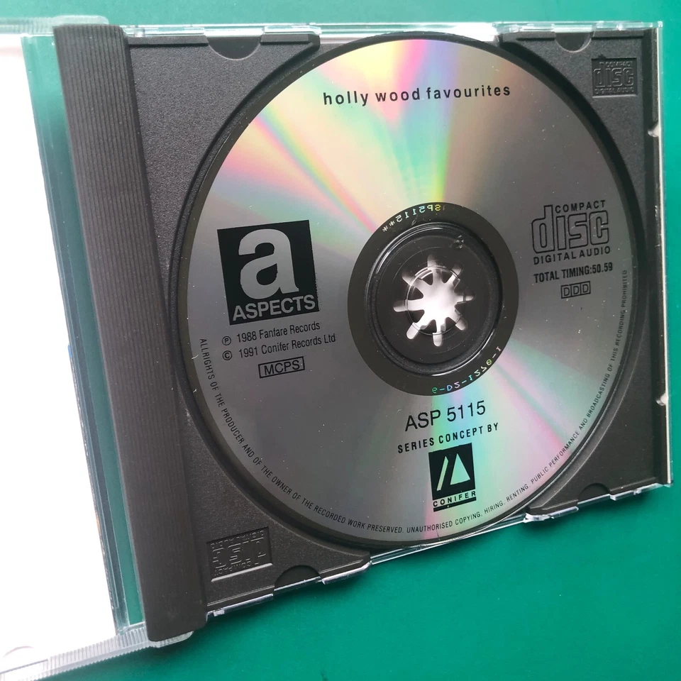 Toronto Festival Pops HOLLYWOOD FAVOURITES Soundtracks CD Disney Exodus Gigi EX - Image 4 of 4