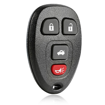 Keyless Entry Remote 4-Button Car Key Fob for 2006 Pontiac Solstice (22733523)