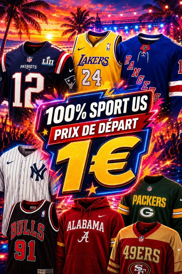 🔴 DROP 1€ | Fêtes de la Musique | 100% Sport US 🇺🇸