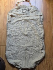 Gucci Authentic Beige Linen Travel Clothes Dress Packable Garment Bag 23"X43"