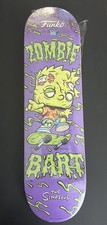 Funko The Simpsons Zombie Bart 2021 Fall Con.  Skateboard Deck - Purple/Green